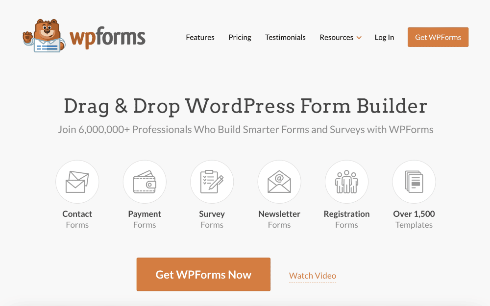 WP Forms Home