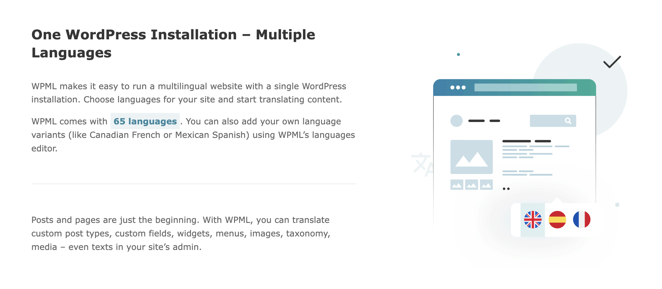 WPML Features